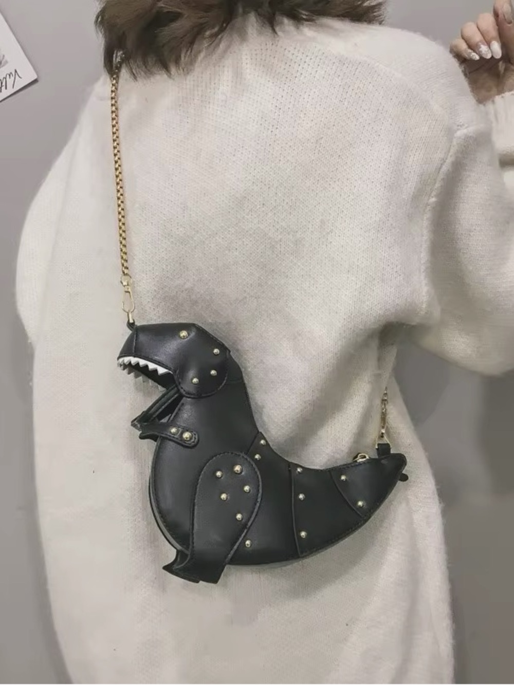 Novelty Dinosaur Crossbody Bag - Picture 9 of 9